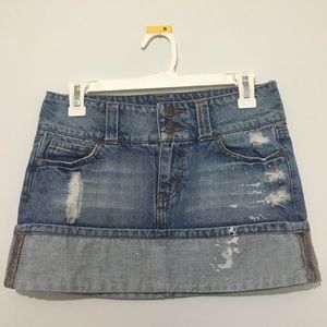 Denim skirt